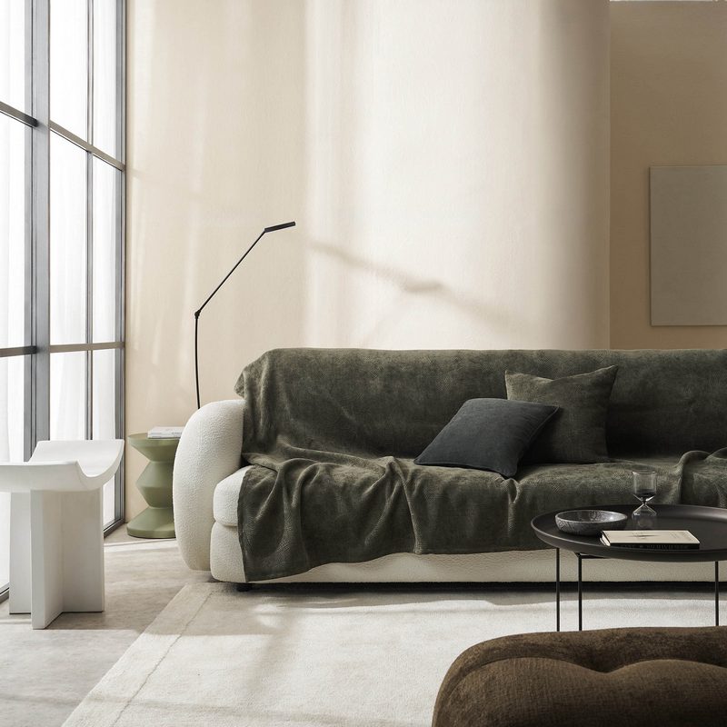 Ριχτάρι Τετραθέσιου 180x350cm GOFIS HOME  Nimbus Weed Green 447/57 - Image 5