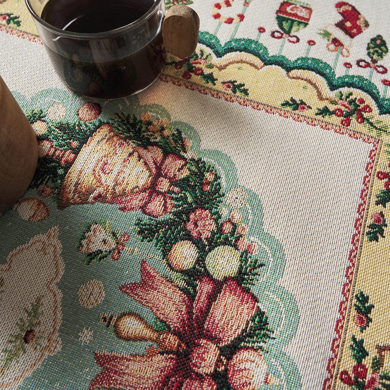 Καρέ 90x90cm GOFIS HOME  Xmas  212 - Image 3