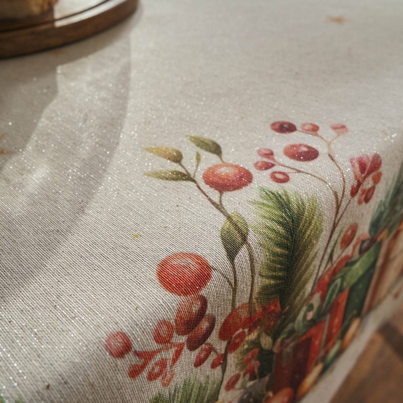 Τραπεζομάντηλο 135x135cm GOFIS HOME  Xmas  210 - Image 3