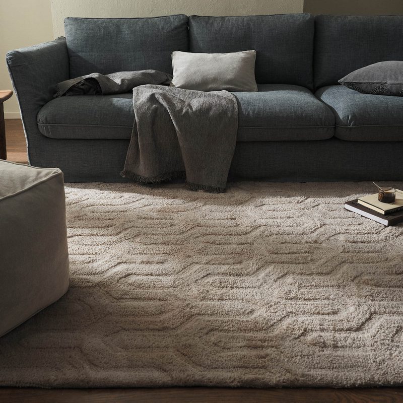 Χαλί  130x190cm GOFIS HOME  Delaney  Soft Brown 804/06