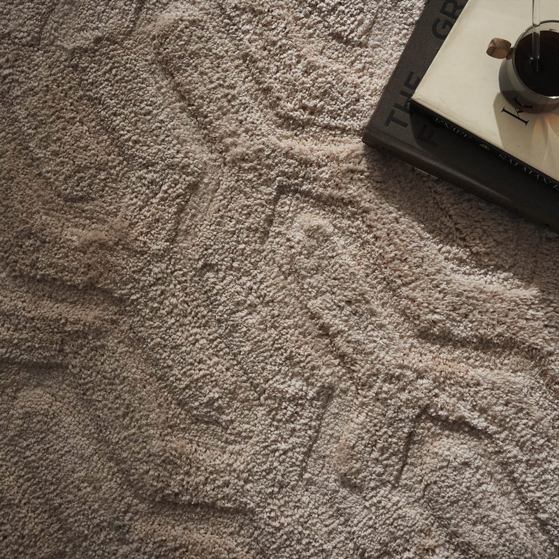 Χαλί  130x190cm GOFIS HOME  Delaney  Soft Brown 804/06 - Image 3