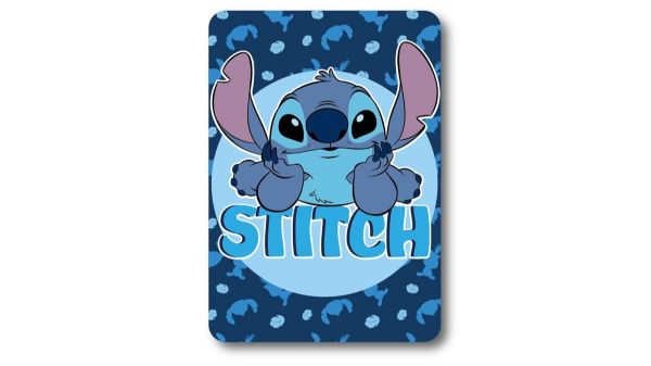 Disney Home Κουβέρτα Fleece Disney Home Stitch 18 100X140 Blue 100% Polyester