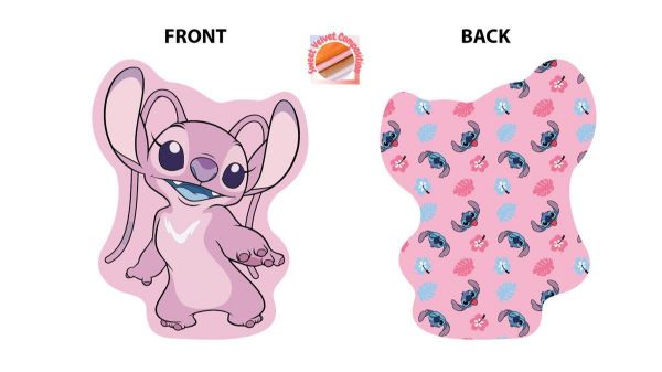 Disney Home Mini Μαξιλάρι 3D AOP Disney Home Angel 97 20 cm Pink 100% Velboa