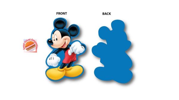 Disney Home Mini Μαξιλάρι 3D Disney Home Mickey 40 15 cm Blue 100% Velboa