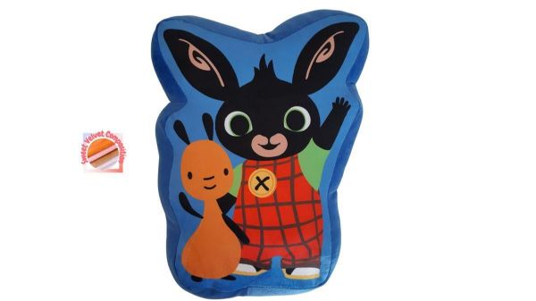 Acamar Films Μαξιλάρι 3D Acamar Films Bing 207 35 cm Blue 100% Velboa