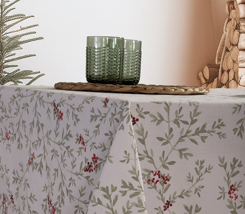 NEF-NEF ΧΡΙΣΤΟΥΓΕΝΝΙΑΤΙΚΟ ΤΡΑΠΕΖΟΜΑΝΤΗΛΟ HOPE 140X240, 50% BAMBAKI -50% ΠΟΛΥΕΣΤΕΡΑΣ - Image 2