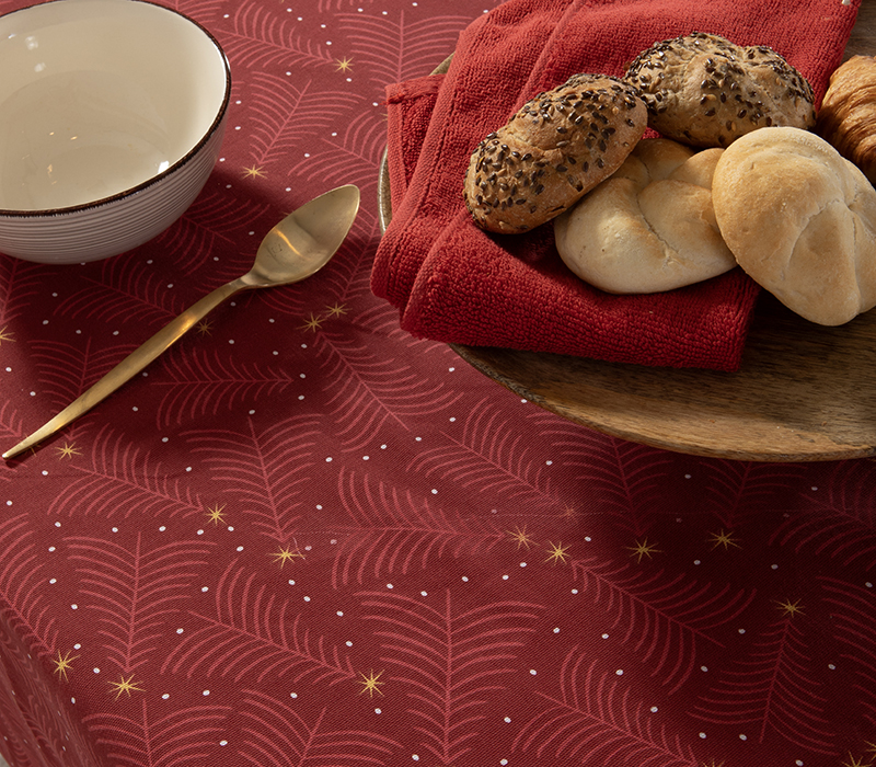 NEF-NEF ΧΡΙΣΤΟΥΓΕΝΝΙΑΤΙΚΟ ΤΡΑΠΕΖΟΜΑΝΤΗΛΟ DECEMBER 140X140, 50% BAMBAKI -50% ΠΟΛΥΕΣΤΕΡΑΣ - Image 4