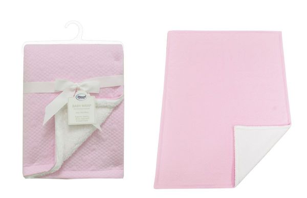 DIMcol Κουβέρτα Air Layer Jacquard bebe 500 gr/m² Hearts 19 75X100 Pink 100% Polyester