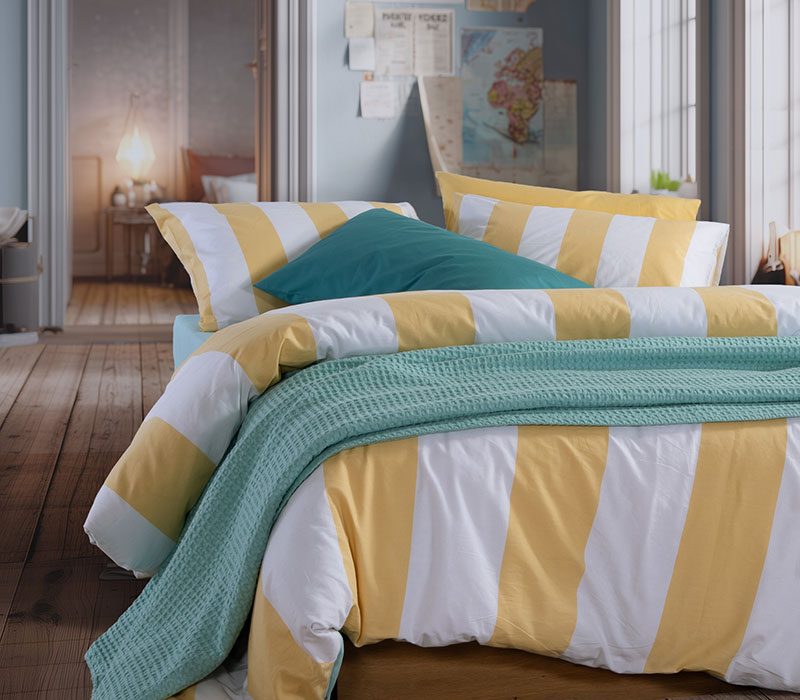 ΚΟΥΒΕΡΤΑ ΠΙΚΕ ΥΠΕΡΔΙΠΛΗ NEW GOLF NEF-NEF HOMEWARE, 100%ΒΑΜΒΑΚΙ - Image 3