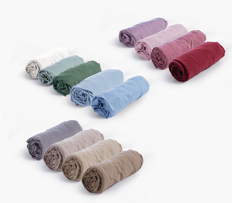 ΣΕΝΤΟΝΙ ΜΑΚΟ ΔΙΠΛΟ ΜΕ ΛΑΣΤΙΧΟ JERSEY 140X200+30 NEF-NEF HOMEWARE, 100%ΒΑΜΒΑΚΙ