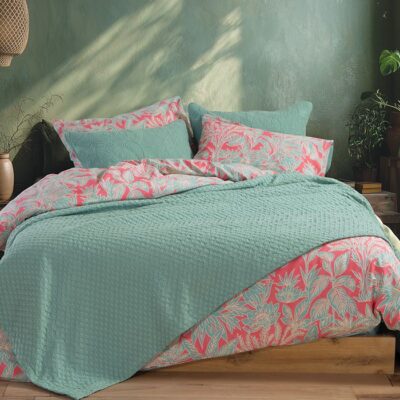 ΚΟΥΒΕΡΤΑ ΠΙΚΕ ΥΠΕΡΔΙΠΛΗ ELMER 230X240 NEF-NEF HOMEWARE, 100% ΒΑΜΒΑΚΙ - Image 2