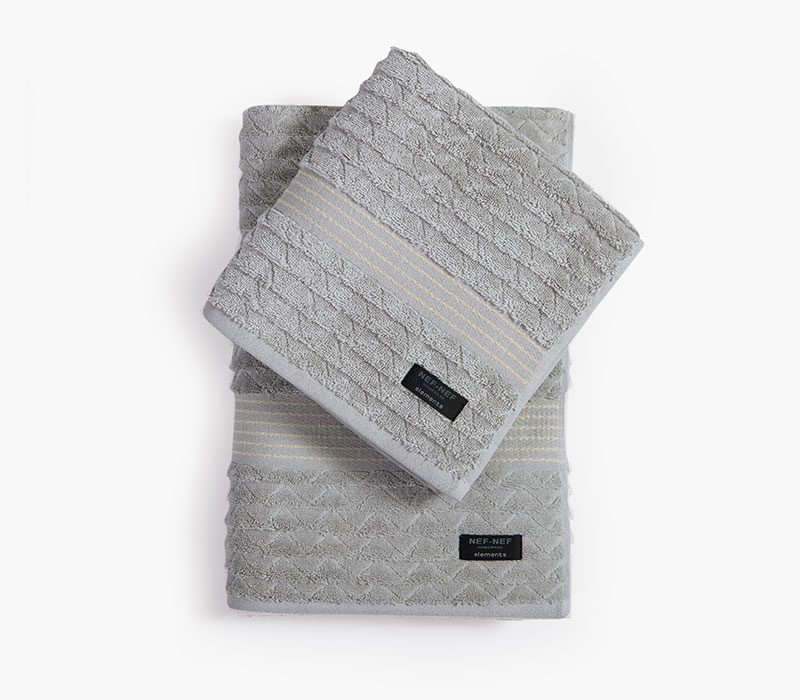 ΠΕΤΣΕΤΑ ΣΩΜΑΤΟΣ ELEMENTS-ELGYN 80X160 NEF-NEF HOMEWARE, 100% BAMBAKI - Image 4