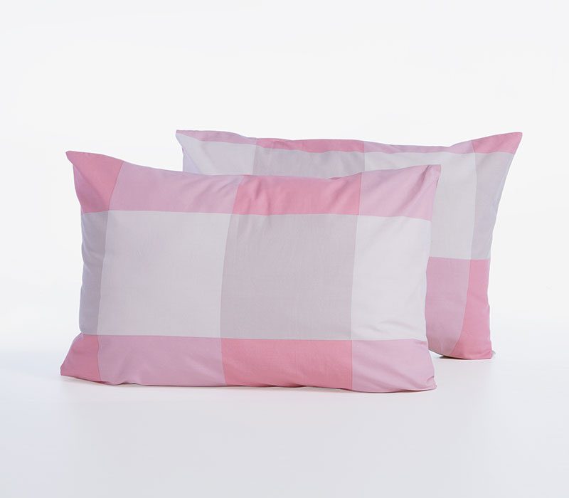 ΜΑΞΙΛΑΡΟΘΗΚΗ CASUAL CHECK 52Χ72 NEF-NEF HOMEWARE, 100% ΒΑΜΒΑΚΙ - Image 3