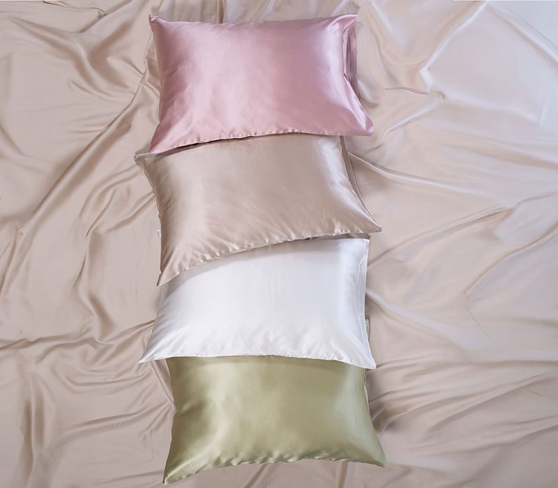 ΜΕΤΑΞΩΤΗ ΜΑΞΙΛΑΡΟΘΗΚΗ DIAMOND 50X70 NEF-NEF HOMEWARE, 100% ΜΕΤΑΞΙ - Image 2