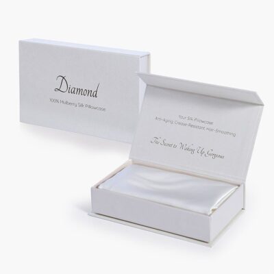 ΜΕΤΑΞΩΤΗ ΜΑΞΙΛΑΡΟΘΗΚΗ DIAMOND 50X70 NEF-NEF HOMEWARE, 100% ΜΕΤΑΞΙ - Image 8