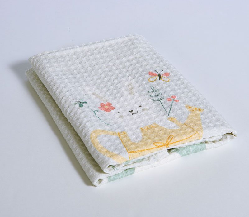 ΒΡΕΦΙΚΗ ΚΟΥΒΕΡΤΑ ΠΙΚΕ AΓΚΑΛΙΑΣ PIC NIC TOGETHER 80X110 NEF-NEF HOMEWARE, 100% BAMBAKI - Image 4