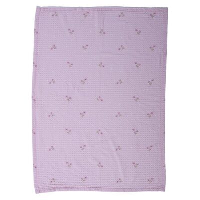 ΒΡΕΦΙΚΗ ΚΟΥΒΕΡΤΑ ΠΙΚΕ AΓΚΑΛΙΑΣ CUTE & SWEET 80X110 NEF-NEF HOMEWARE, 100% BAMBAKI - Image 3