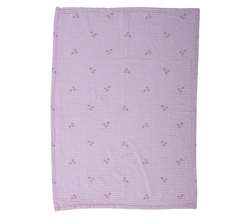 ΒΡΕΦΙΚΗ ΚΟΥΒΕΡΤΑ ΠΙΚΕ AΓΚΑΛΙΑΣ CUTE & SWEET 80X110 NEF-NEF HOMEWARE, 100% BAMBAKI - Image 3