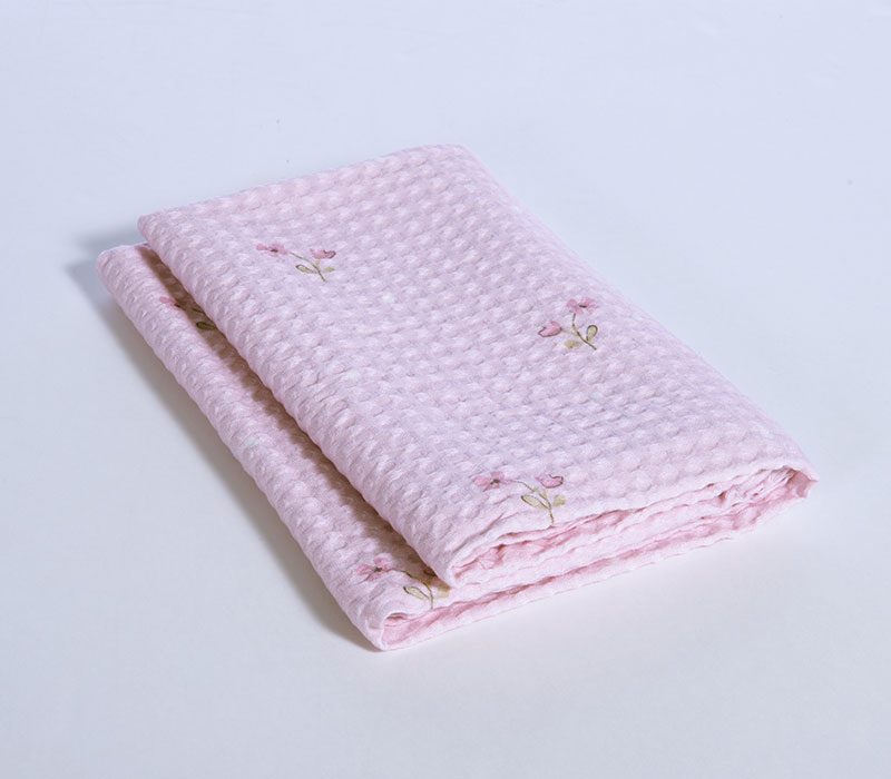 ΒΡΕΦΙΚΗ ΚΟΥΒΕΡΤΑ ΠΙΚΕ ΚΟΥΝΙΑΣ CUTE & SWEET 110X150 NEF-NEF HOMEWARE, 100% BAMBAKI - Image 4