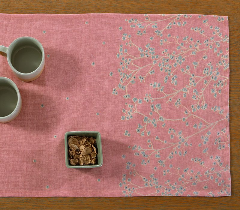 ΤΡΑΒΕΡΣΑ FLORIVA 45Χ140 NEF-NEF HOMEWARE, 50% BAMB-50% ΠΟΛ