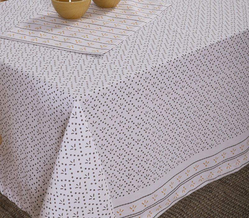 ΤΡΑΠΕΖΟΜΑΝΤΗΛΟ ISHMAR 140X140 NEF-NEF HOMEWARE, 50% BAMB-50% ΠΟΛ - Image 2