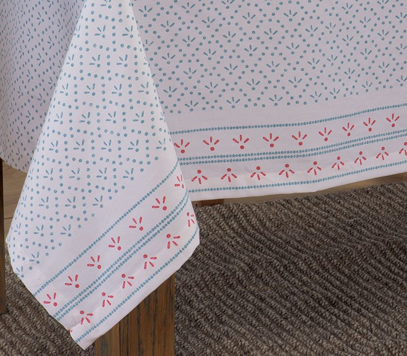 ΤΡΑΠΕΖΟΜΑΝΤΗΛΟ ISHMAR BLUE 140X240 NEF-NEF HOMEWARE, 50% BAMB-50% ΠΟΛ - Image 2