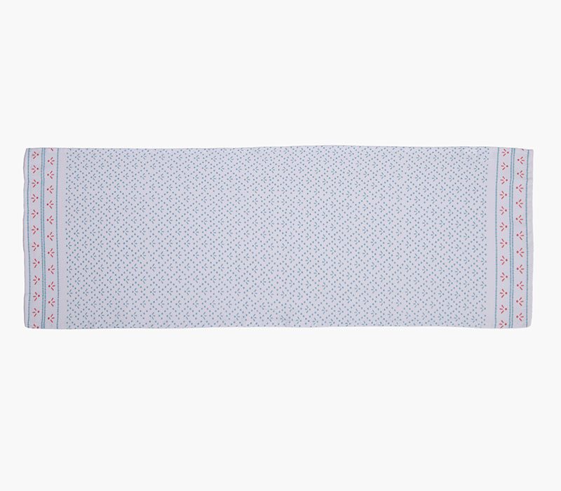 ΤΡΑΒΕΡΣΑ ISHMAR BLUE 45Χ140 NEF-NEF HOMEWARE, 50% BAMB-50% ΠΟΛ - Image 2