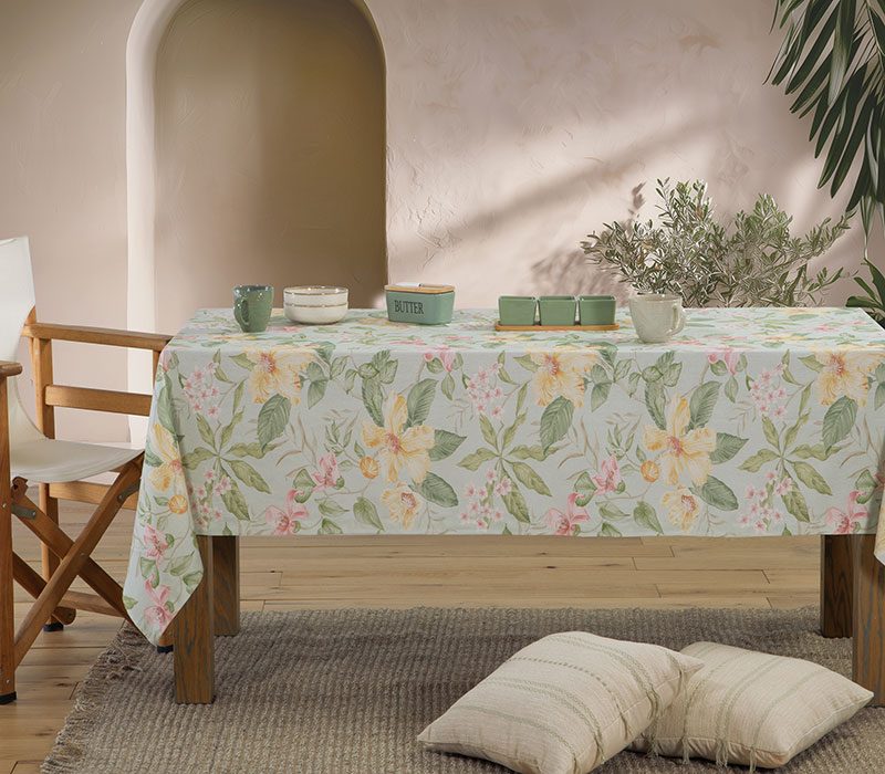 ΤΡΑΠΕΖΟΜΑΝΤΗΛΟ OPALYN 140X180 NEF-NEF HOMEWARE, 100% BAMBAKI