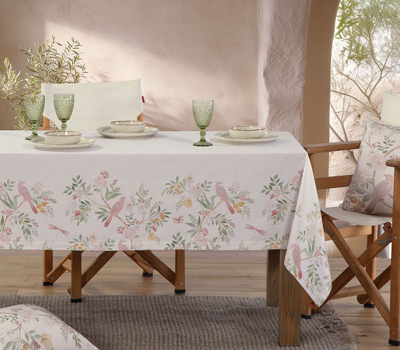 ΤΡΑΠΕΖΟΜΑΝΤΗΛΟ DREAMEL 140X180 NEF-NEF HOMEWARE, 100% BAMBAKI