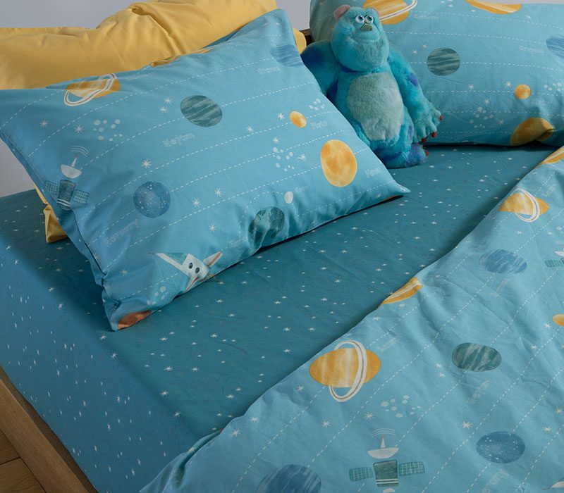 ΠΑΙΔΙΚΑ ΣΕΤ ΣΕΝΤΟΝΙΑ ΜΟΝΑ THIS IS MY GALAXY 170X260 NEF-NEF HOMEWARE, 100% BAMBAKI - Image 2