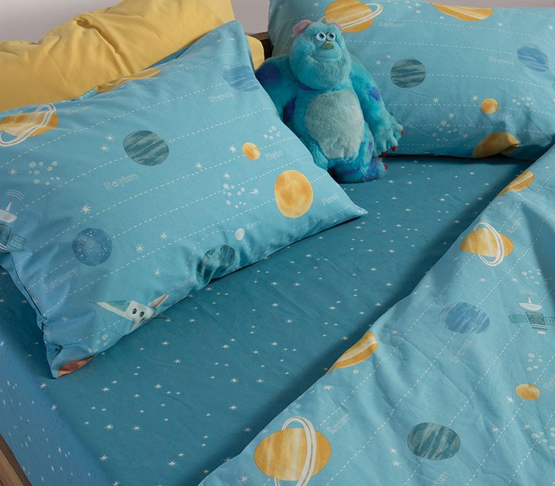 ΠΑΙΔΙΚΑ ΣΕΤ ΣΕΝΤΟΝΙΑ ΜΟΝΑ THIS IS MY GALAXY 170X260 NEF-NEF HOMEWARE, 100% BAMBAKI - Image 3