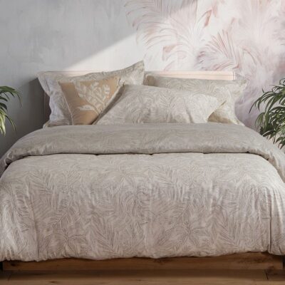 ΣΕΤ ΣΕΝΤΟΝΙΑ ΥΠΕΡΔΙΠΛΑ TUNDRA 240X270 NEF-NEF HOMEWARE, 100% BAMBAKI