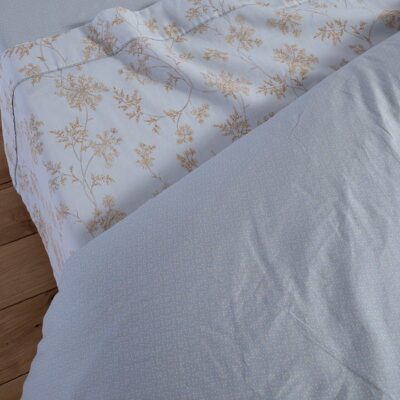ΣΕΤ ΠΑΠΛΩΜΑΤΟΘΗΚΗ ΥΠΕΡΔΙΠΛΗ FOXY 240X230 NEF-NEF HOMEWARE, 100% BAMBAKI - Image 2