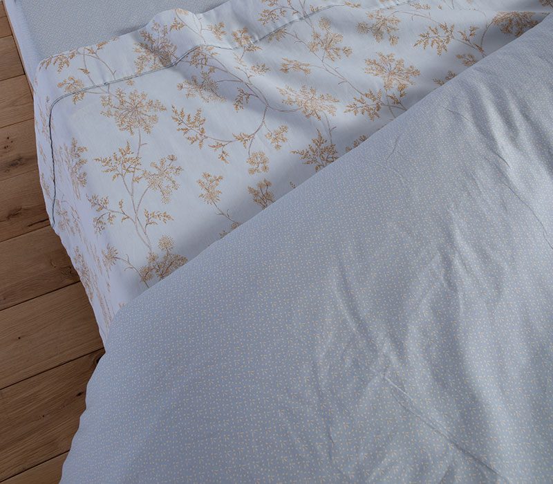 ΣΕΤ ΠΑΠΛΩΜΑΤΟΘΗΚΗ ΥΠΕΡΔΙΠΛΗ FOXY 240X230 NEF-NEF HOMEWARE, 100% BAMBAKI - Image 2