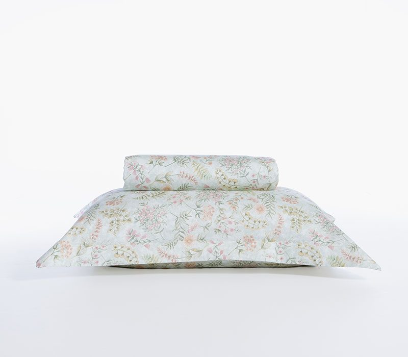 ΣΕΤ ΠΑΠΛΩΜΑΤΟΘΗΚΗ ΥΠΕΡΔΙΠΛΗ BLESSING 240X230 NEF-NEF HOMEWARE, 100% BAMBAKI - Image 3