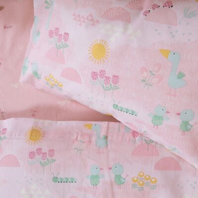 ΒΡΕΦΙΚΑ ΣΕΤ ΣΕΝΤΟΝΙΑ ΚΟΥΝΙΑΣ SPRING HAPPINESS NEF-NEF HOMEWARE, 100% ΒΑΜΒΑΚΙ - Image 3