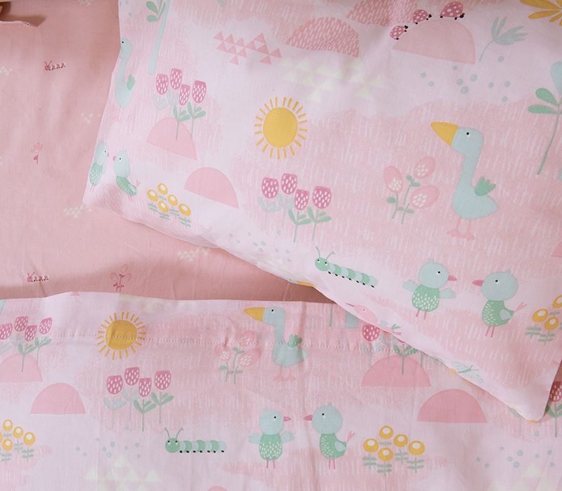 ΒΡΕΦΙΚΑ ΣΕΤ ΣΕΝΤΟΝΙΑ ΚΟΥΝΙΑΣ SPRING HAPPINESS  NEF-NEF HOMEWARE, 100% ΒΑΜΒΑΚΙ - Image 3