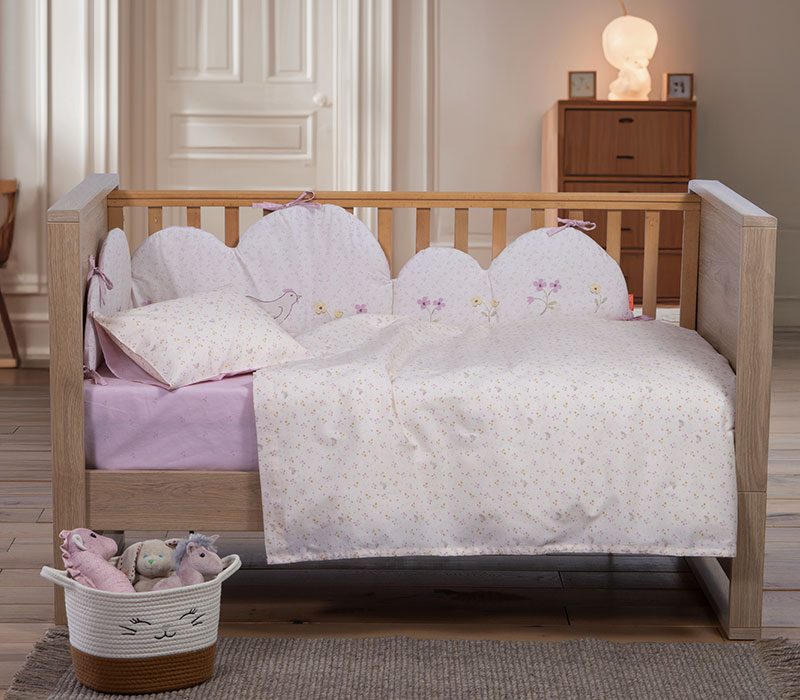 ΒΡΕΦΙΚΑ ΣΕΤ ΣΕΝΤΟΝΙΑ ΚΟΥΝΙΑΣ CUTE & SWEET NEF-NEF HOMEWARE, 100% ΒΑΜΒΑΚΙ