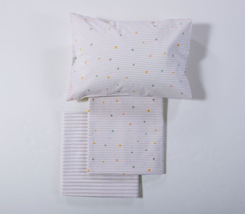 ΒΡΕΦΙΚΑ ΣΕΤ ΣΕΝΤΟΝΙΑ ΚΟΥΝΙΑΣ HAPPY  NEF-NEF HOMEWARE, 100% ΒΑΜΒΑΚΙ - Image 4