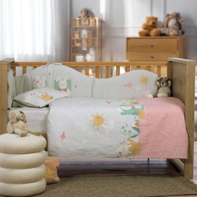 ΒΡΕΦΙΚΑ ΣΕΤ ΣΕΝΤΟΝΙΑ ΚΟΥΝΙΑΣ PIC NIC TOGETHER NEF-NEF HOMEWARE, 100% ΒΑΜΒΑΚΙ