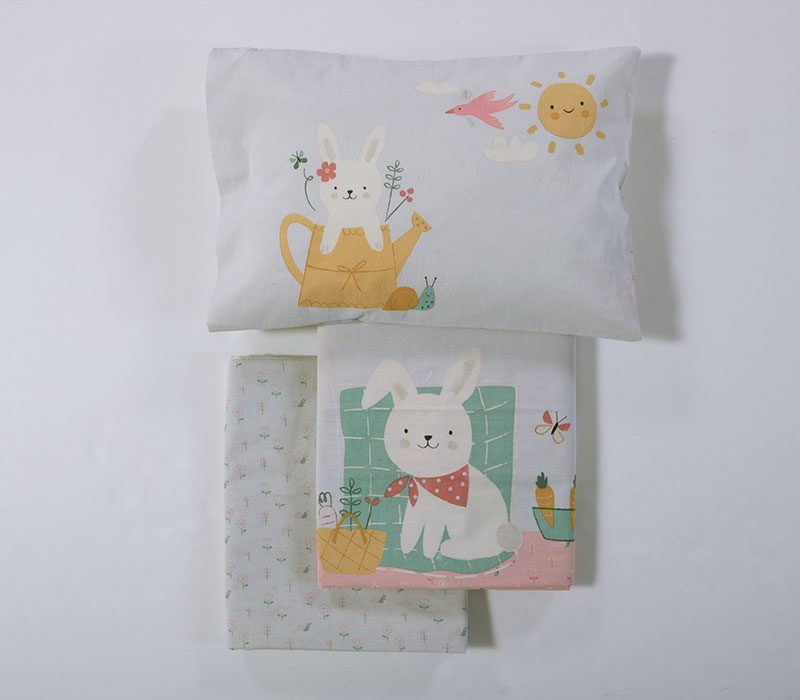 ΒΡΕΦΙΚΑ ΣΕΤ ΣΕΝΤΟΝΙΑ ΚΟΥΝΙΑΣ PIC NIC TOGETHER  NEF-NEF HOMEWARE, 100% ΒΑΜΒΑΚΙ - Image 4