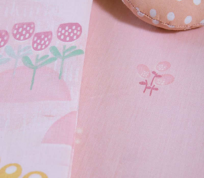 ΒΡΕΦΙΚΑ ΣΕΤ ΣΕΝΤΟΝΙΑ ΛΙΚΝΟΥ 2ΤΜΧ SPRING HAPPINESS  NEF-NEF HOMEWARE, 100% ΒΑΜΒΑΚΙ - Image 3