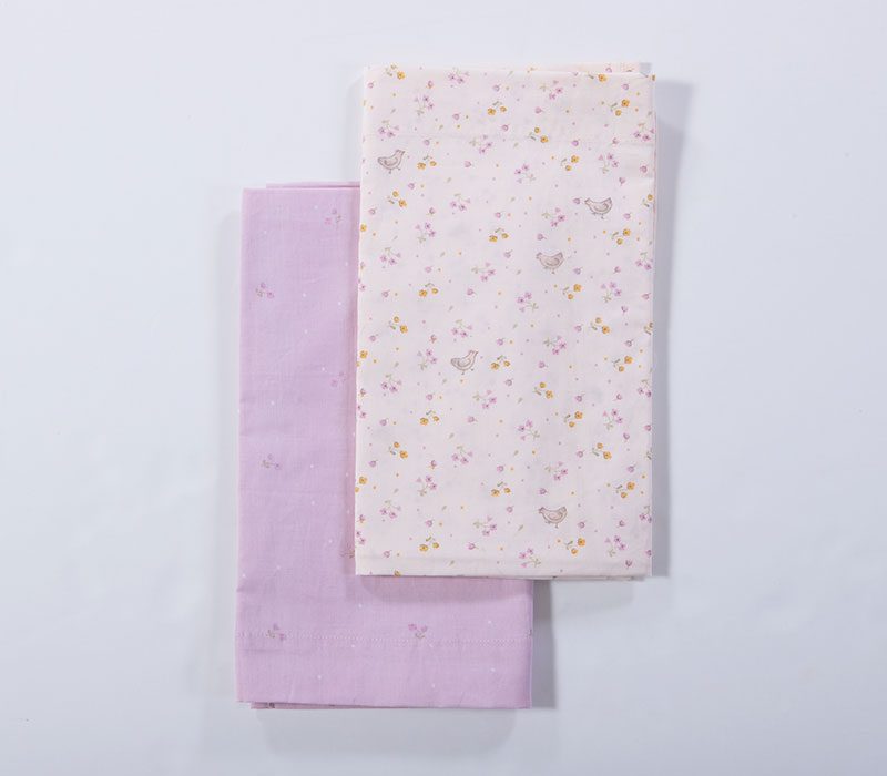 ΒΡΕΦΙΚΑ ΣΕΤ ΣΕΝΤΟΝΙΑ ΛΙΚΝΟΥ 2ΤΜΧ CUTE & SWEET NEF-NEF HOMEWARE, 100% ΒΑΜΒΑΚΙ - Image 2