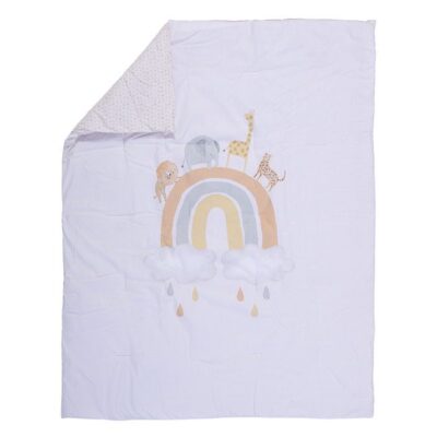 ΒΡΕΦΙΚΟ ΚΟΥΒΕΡΛΙ JUNGLE IN MOTION 110Χ140 NEF-NEF HOMEWARE, ΥΦΑΣΜΑ:100%BAMB-ΕΣΩΤ:100%ΠΟΛ - Image 2