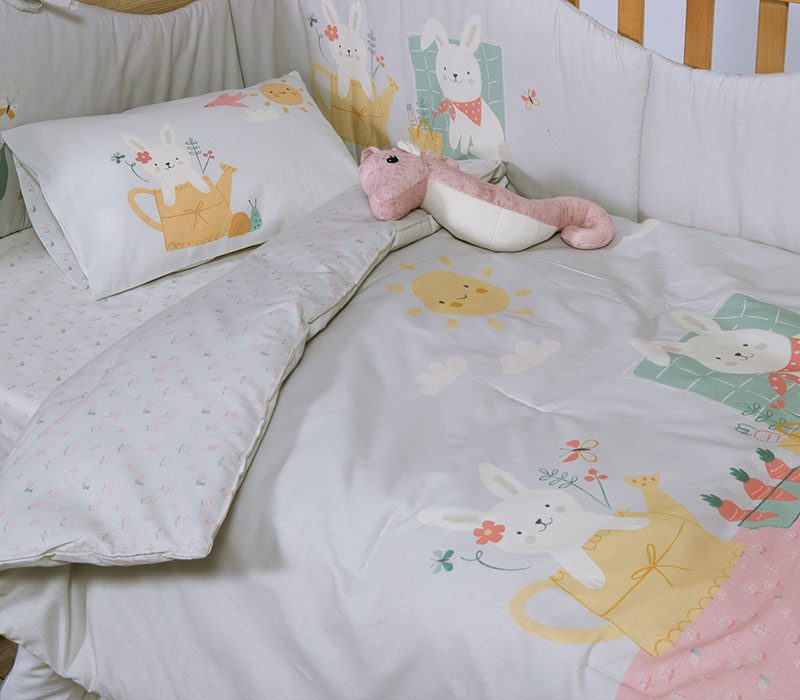 ΒΡΕΦΙΚΟ ΚΟΥΒΕΡΛΙ PIC NIC TOGETHER 110Χ140 NEF-NEF HOMEWARE, ΥΦΑΣΜΑ:100%BAMB-ΕΣΩΤ:100%ΠΟΛ - Image 2