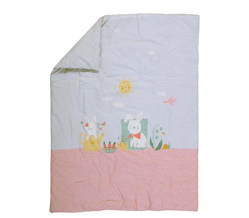 ΒΡΕΦΙΚΟ ΚΟΥΒΕΡΛΙ PIC NIC TOGETHER 110Χ140 NEF-NEF HOMEWARE, ΥΦΑΣΜΑ:100%BAMB-ΕΣΩΤ:100%ΠΟΛ - Image 3