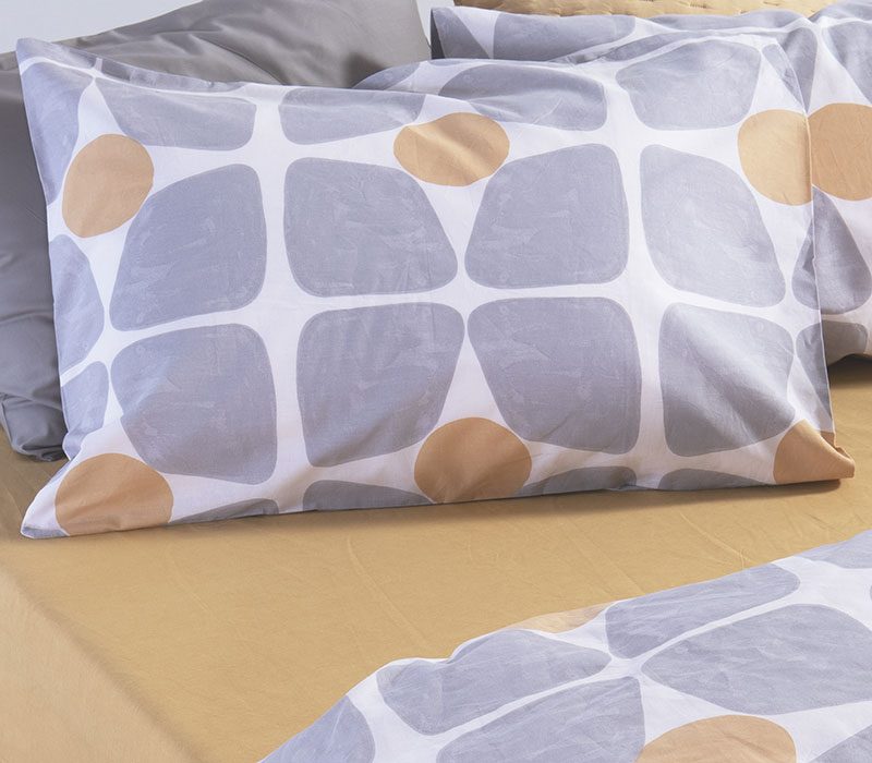 ΜΑΞΙΛΑΡΟΘΗΚΗ CASUAL COREO 52Χ72 NEF-NEF HOMEWARE, 100% ΒΑΜΒΑΚΙ - Image 2