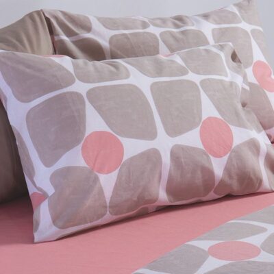 ΜΑΞΙΛΑΡΟΘΗΚΗ CASUAL COREO 52Χ72 NEF-NEF HOMEWARE, 100% ΒΑΜΒΑΚΙ - Image 3