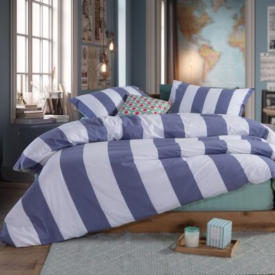 ΣΕΤ ΣΕΝΤΟΝΙΑ ΜΟΝΑ CASUAL VERTIA ΜΕ ΛΑΣΤΙΧΟ NEF-NEF HOMEWARE, 100% ΒΑΜΒΑΚΙ - Image 2