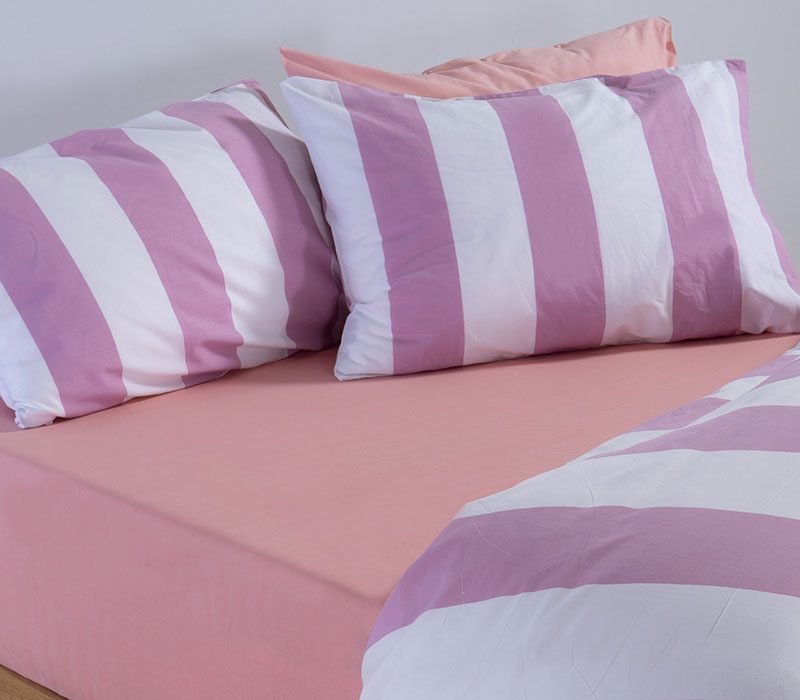 ΣΕΤ ΣΕΝΤΟΝΙΑ KING SIZE ΜΕ ΛΑΣΤΙΧΟ CASUAL VERTIA  NEF-NEF HOMEWARE, 100% ΒΑΜΒΑΚΙ - Image 7